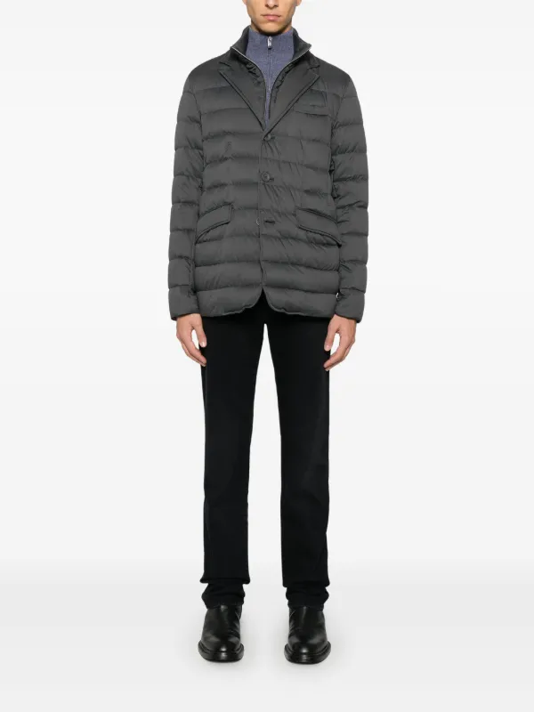 Herno パデッドジャケット | グレー | FARFETCH JP