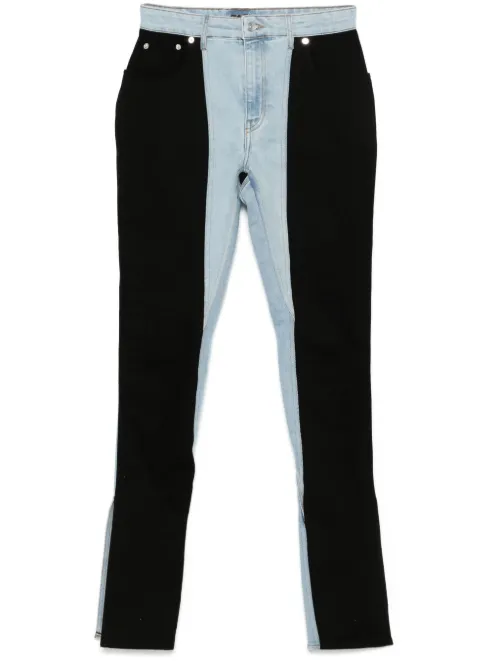 Jean skinny à design bicolore - Mugler - Modalova