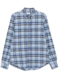 ASPESI plaid-check shirt - Blue