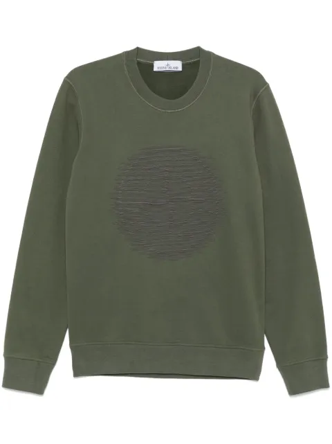 Stone Island organic-cotton jersey sweatshirt