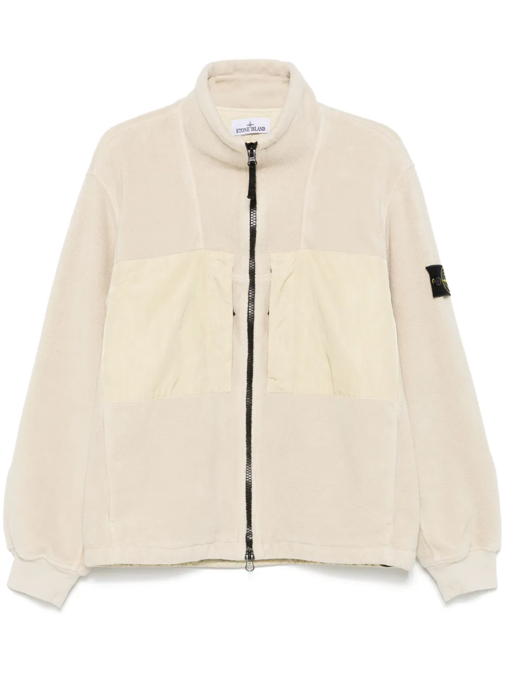 Stone Island Fleece jack Beige