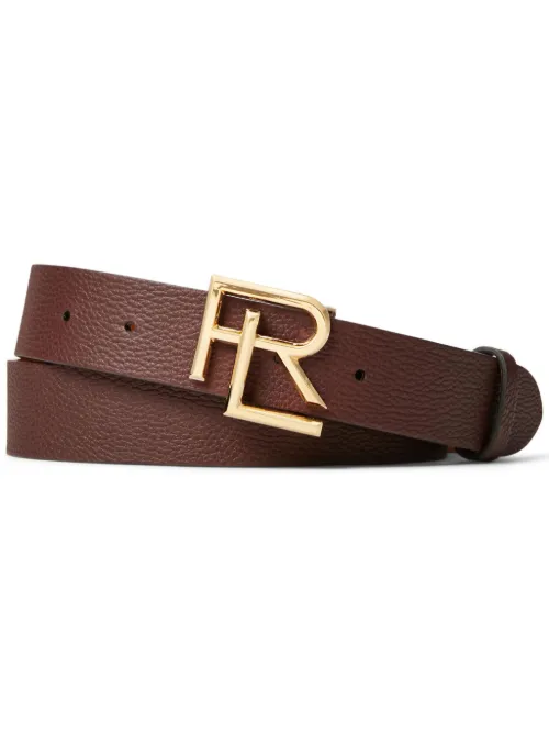 Ceinture à plaque logo - Ralph Lauren Purple Label - Modalova
