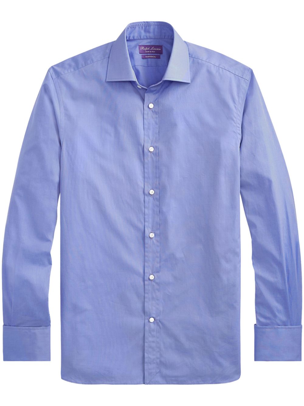 spread collar shirt