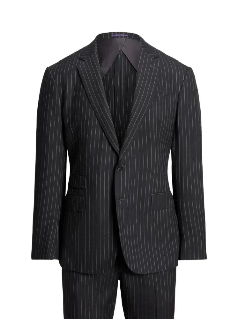 Ralph Lauren Purple Label pinstriped single-breasted suit