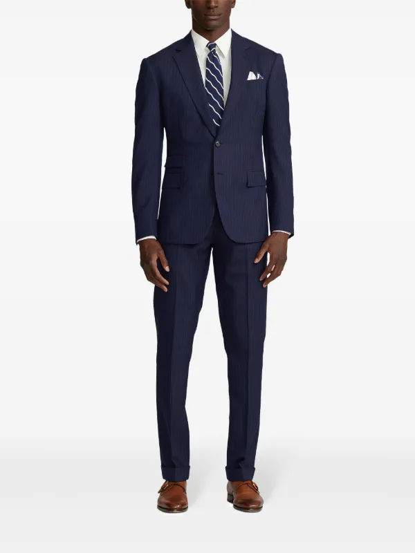 Ralph lauren navy blue suit shop