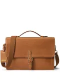 Ralph Lauren Purple Label leather briefcase - Brown