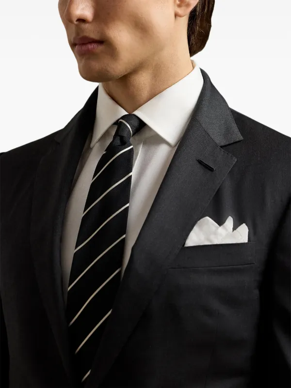 RALPH LAUREN PURPLE LABEL×RLX グレースーツ Ralph Lauren Purple Label Kent Wool Single-Breasted Suit