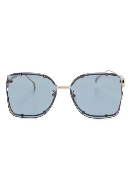 Lunettes de soleil à monture oversize - Gucci Eyewear - Modalova