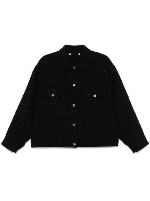 Golden Goose embroidered denim jacket