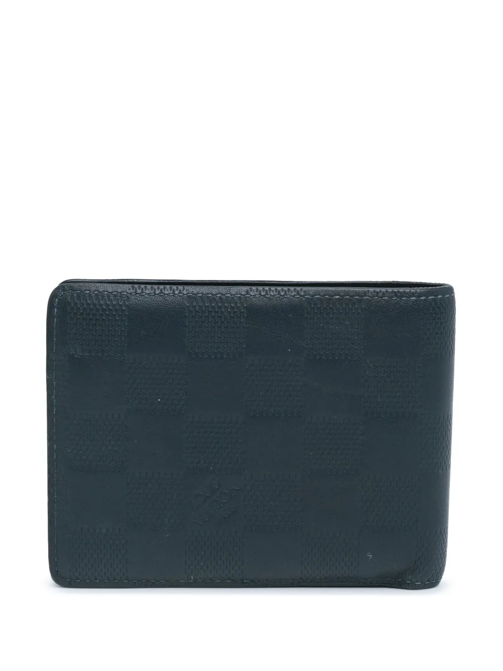Louis Vuitton Pre Owned Portafoglio Piccolo XX Secolo Blu FARFETCH IT