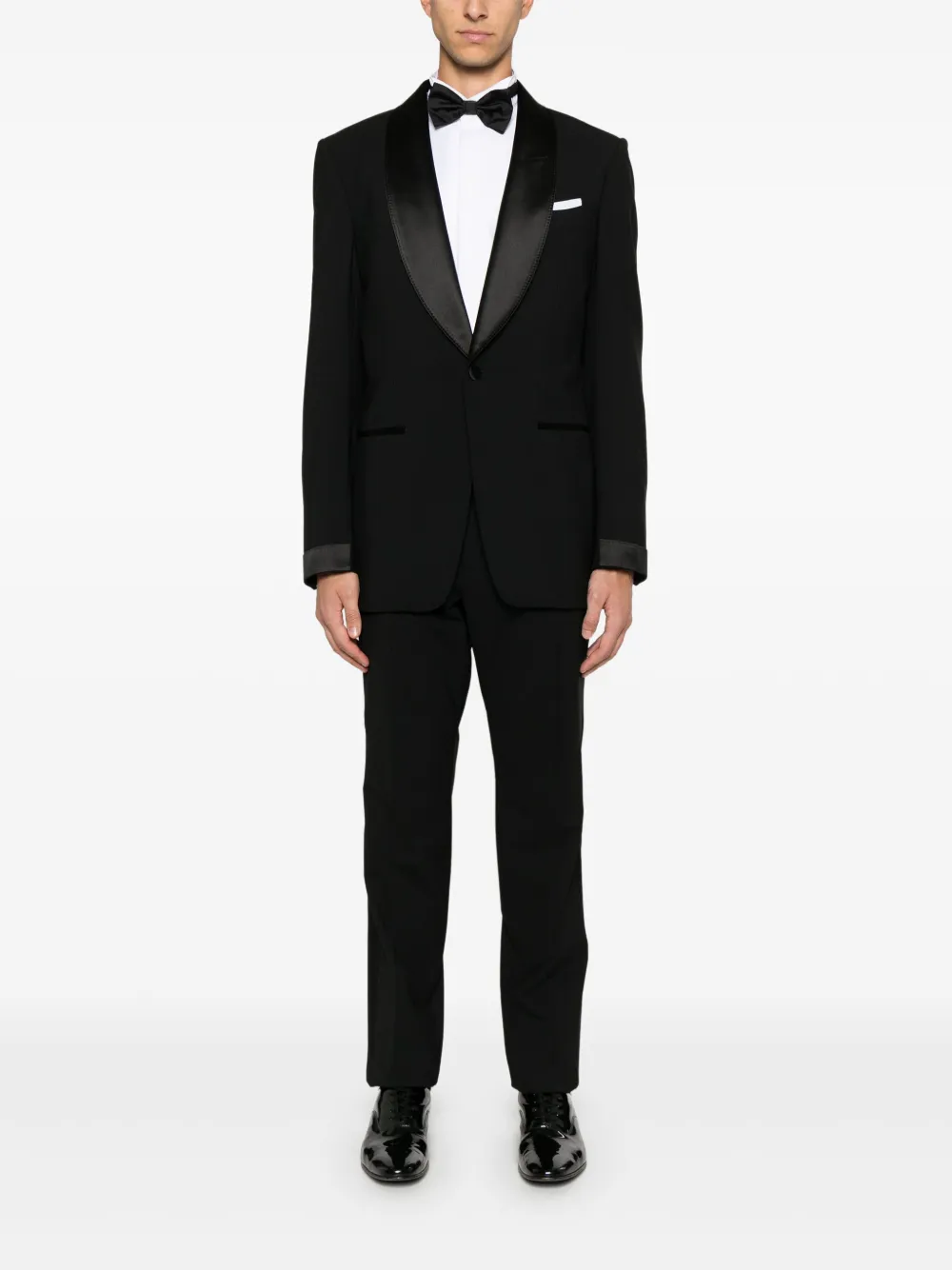 Saint Laurent Overhemd met vlak - Wit