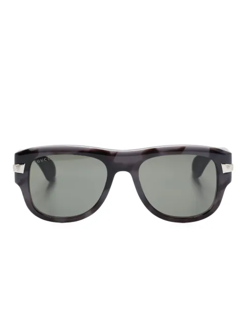 Lunettes de soleil à monture oversize - Gucci Eyewear - Modalova