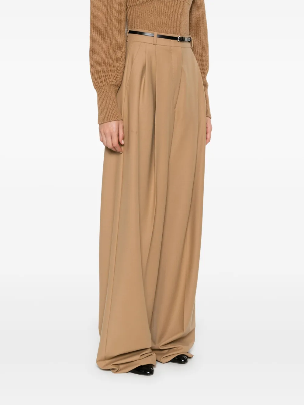 Sportmax Kiens12 broek Bruin