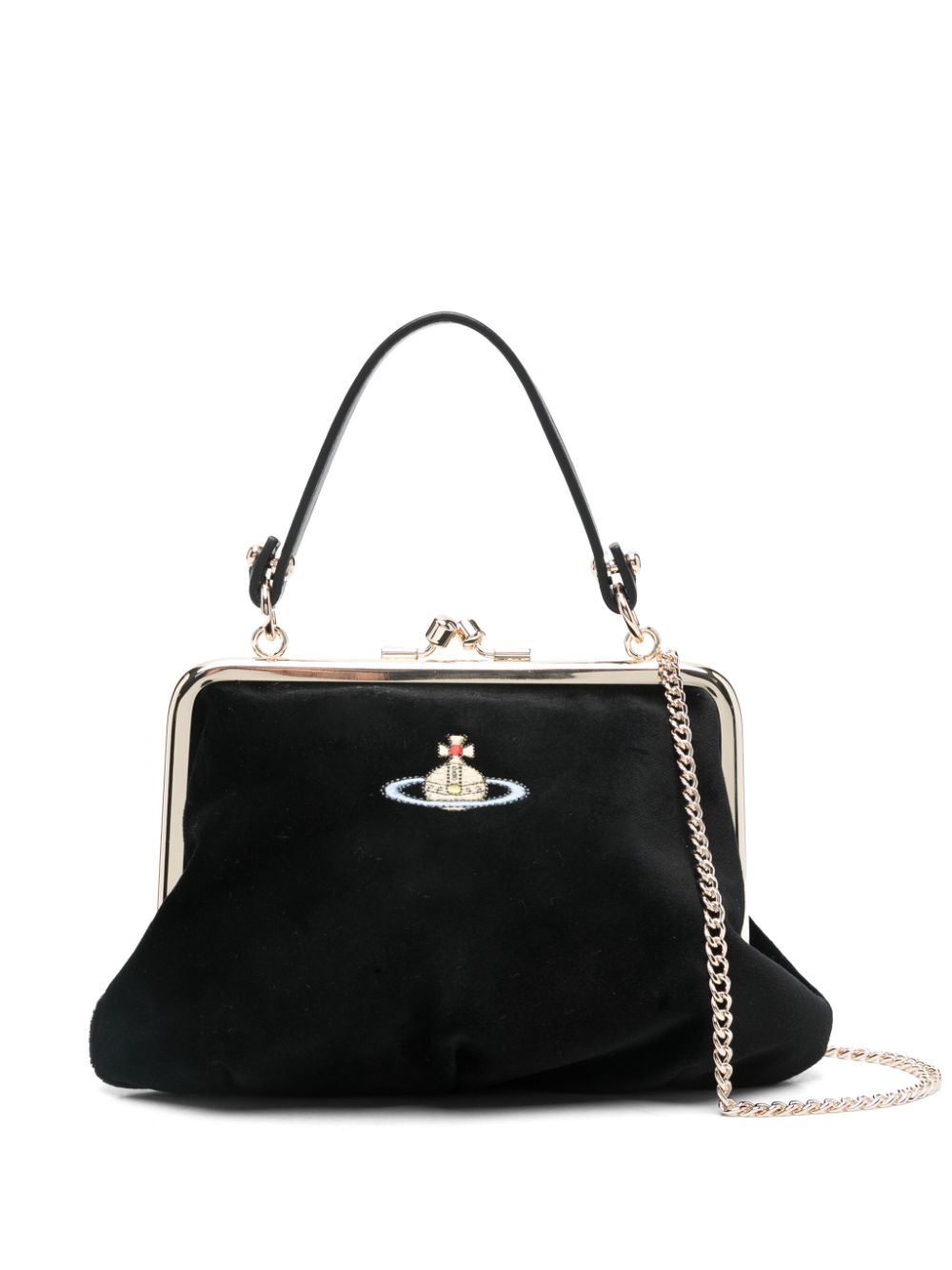 Vivienne Westwood Granny Frame clutch bag - Black