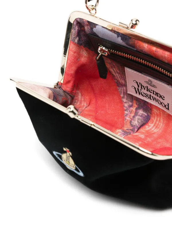 Vivienne Westwood Granny Frame Clutch Bag | Black | FARFETCH TR