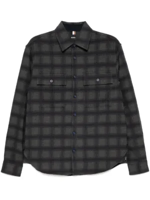 Neighborhood tartan-check Shirt | Blue | FARFETCH RO