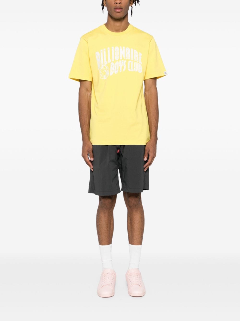 Billionaire Boys Club T-shirt met logoprint - Geel