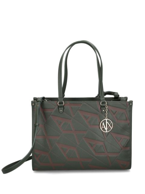 Armani Exchange logo-print tote bag Women