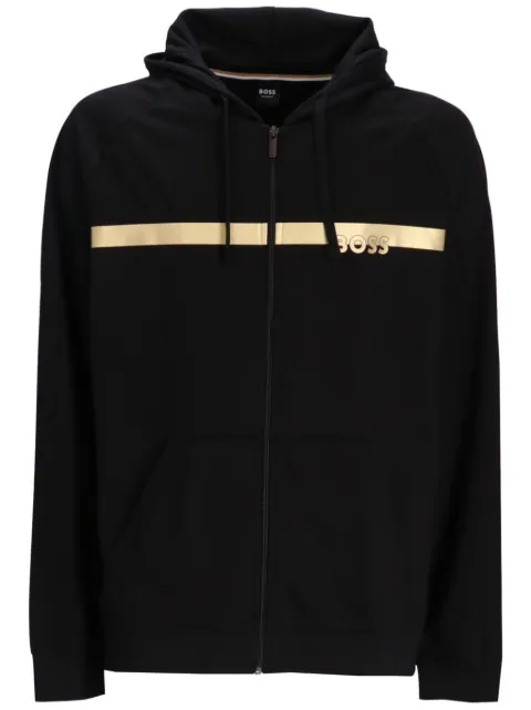 BOSS hoodie con logo estampado