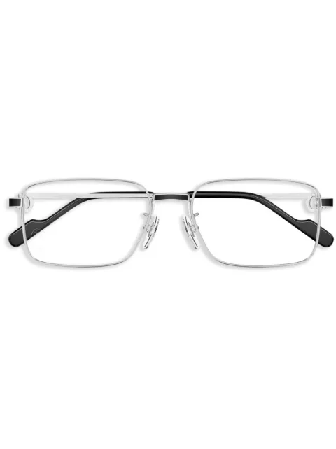 Cartier Eyewear lentes con armazón geométrica