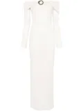 MANURI Amara maxi dress - White