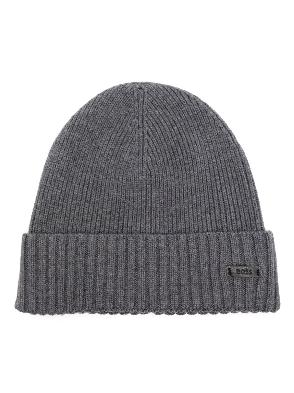 ribbed beanie hat