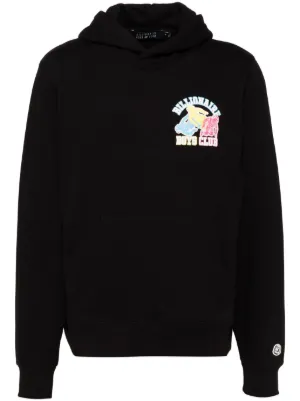Martine Rose Blow Your Mind logo-print Hoodie | Black | FARFETCH