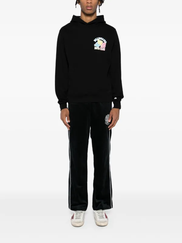 Billionaire Boys Club Heart & Mind Popover Hoodie | Black | FARFETCH