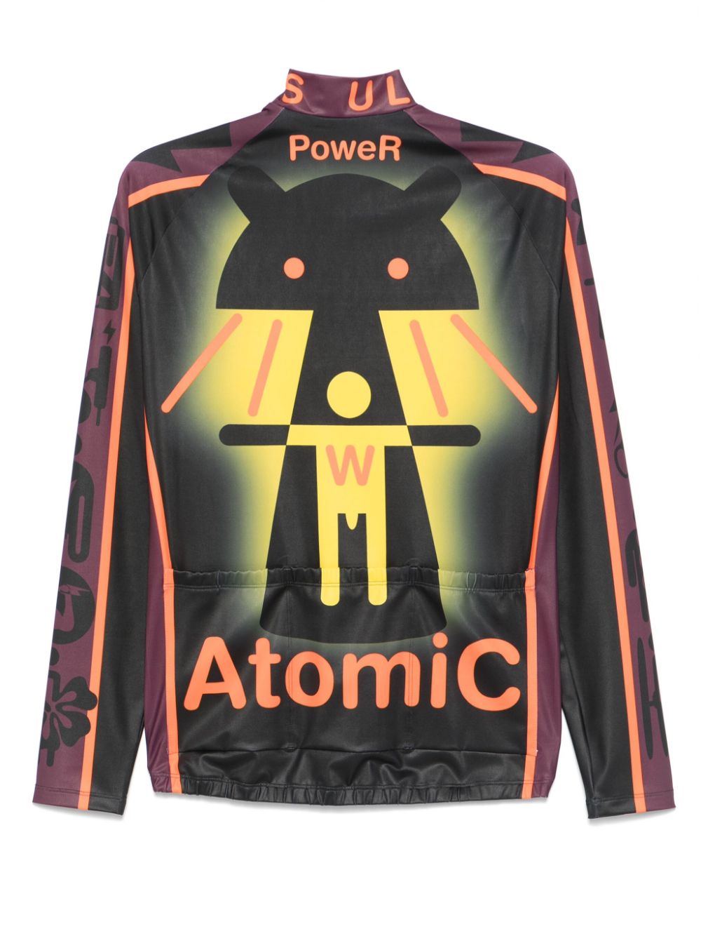 Walter Van Beirendonck Atomic cycling vest - Zwart