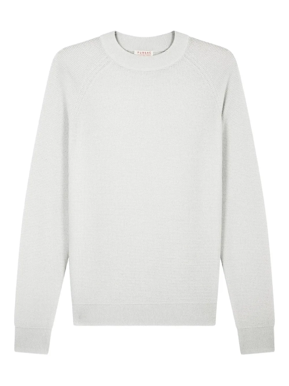 FURSAC waffle-knit raglan-sleeve sweater | White | Image 1