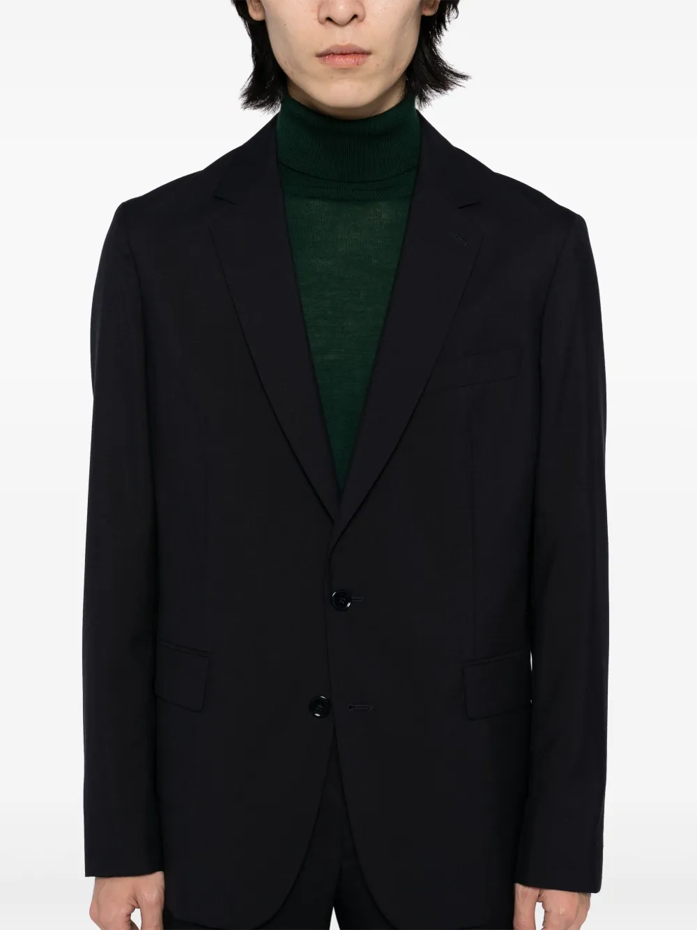 straight cut blazer
