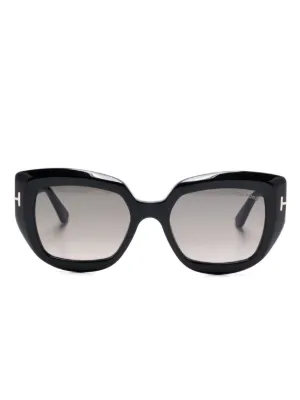 TOM FORD Eyewear パイロット サングラス | ブラック | FARFETCH JP