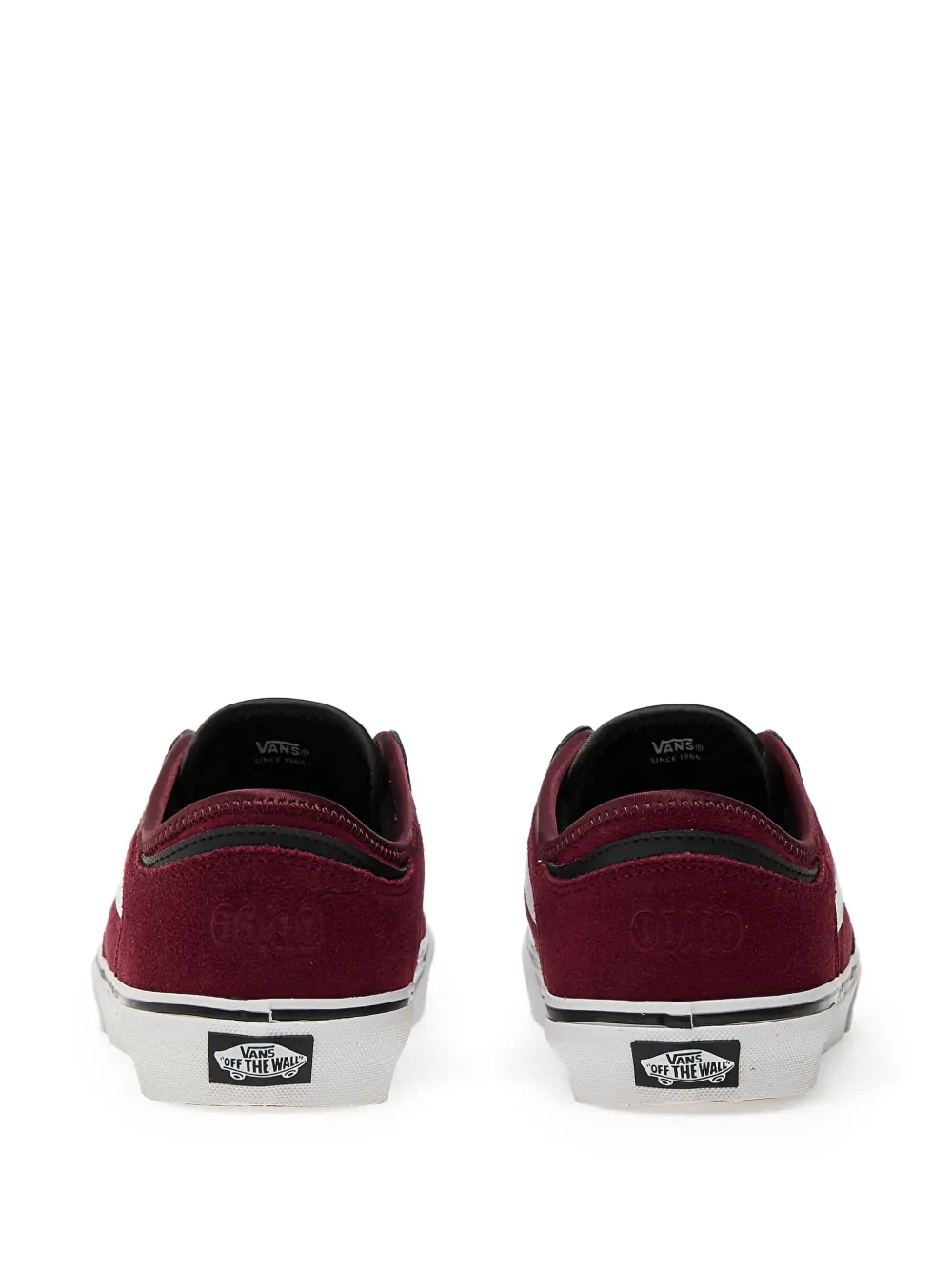 Vans Rowley Classic suede lace-up sneakers Red