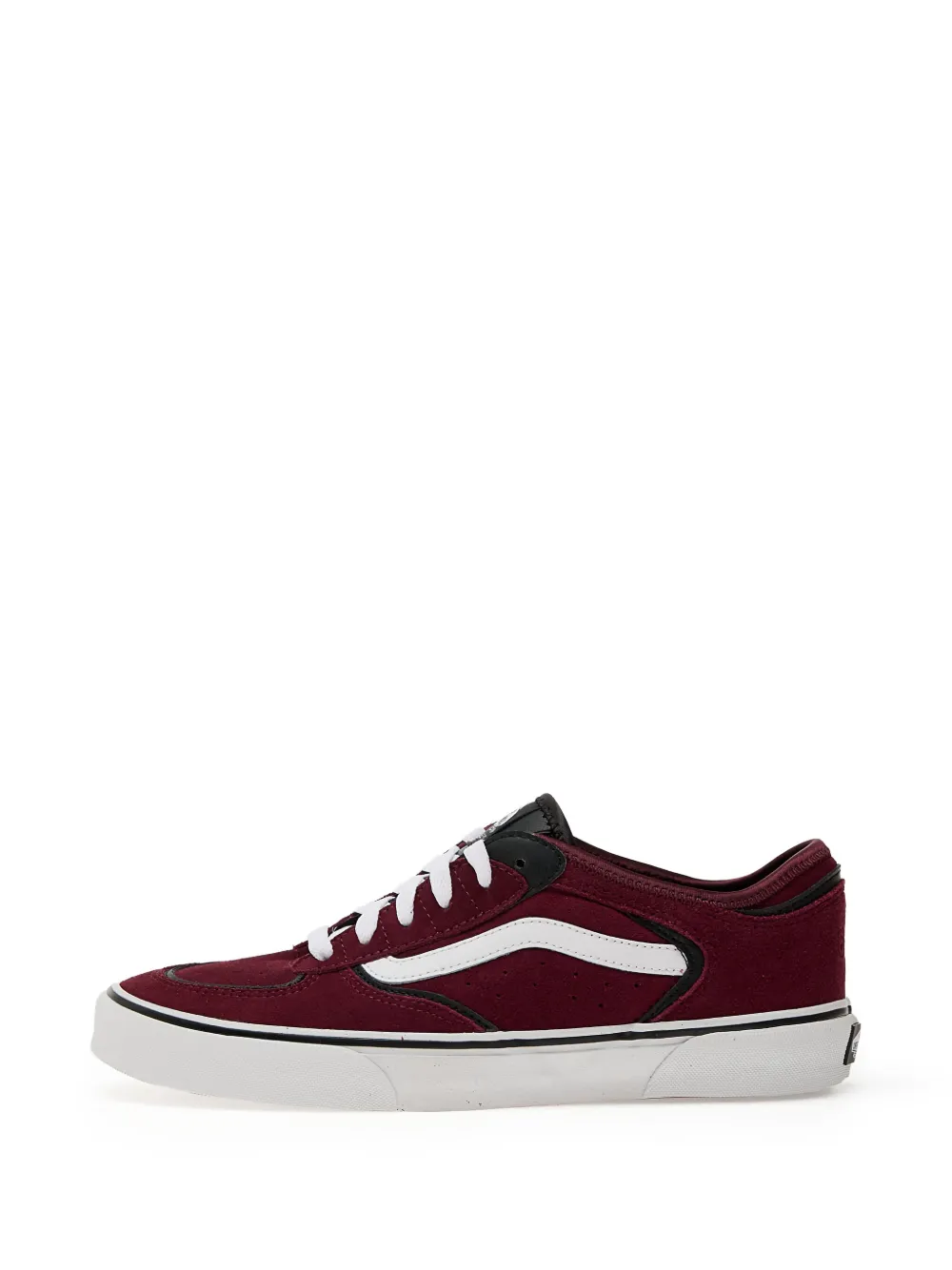 Vans Rowley Classic suede lace-up sneakers Red