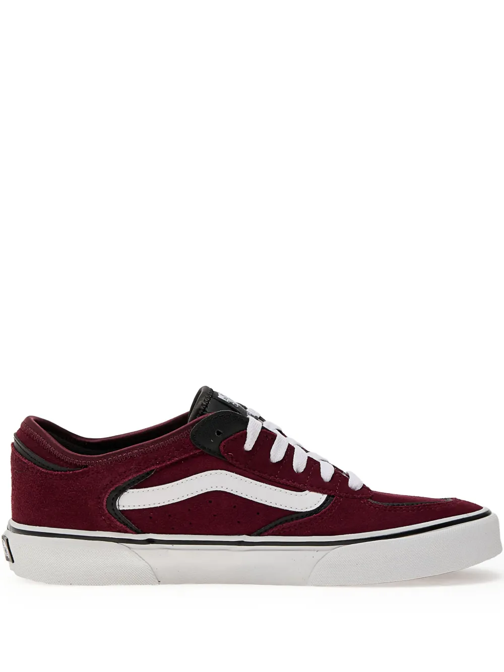 Vans Rowley Classic suede lace-up sneakers Red