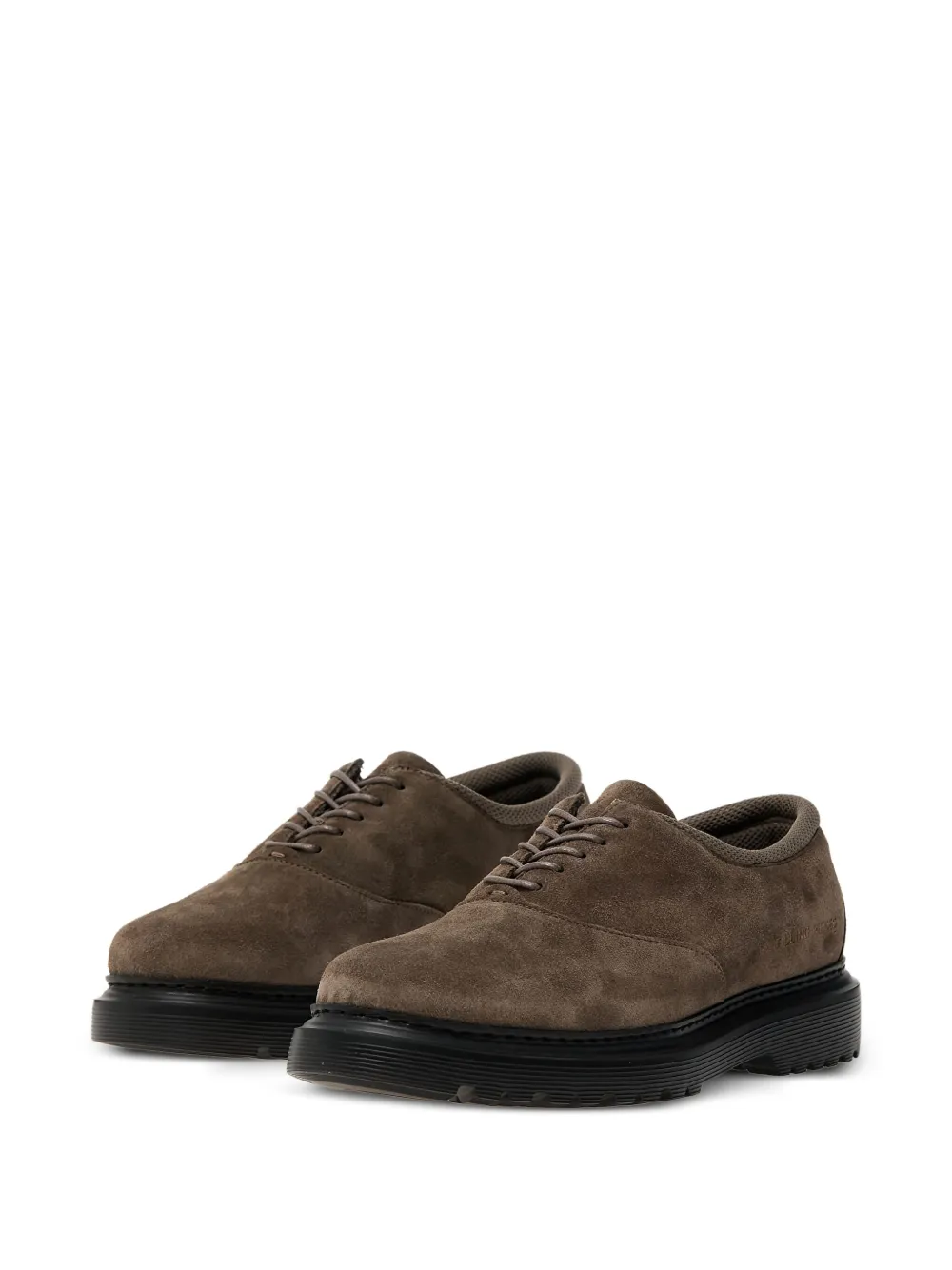 Filling Pieces suede Oxford shoes Brown