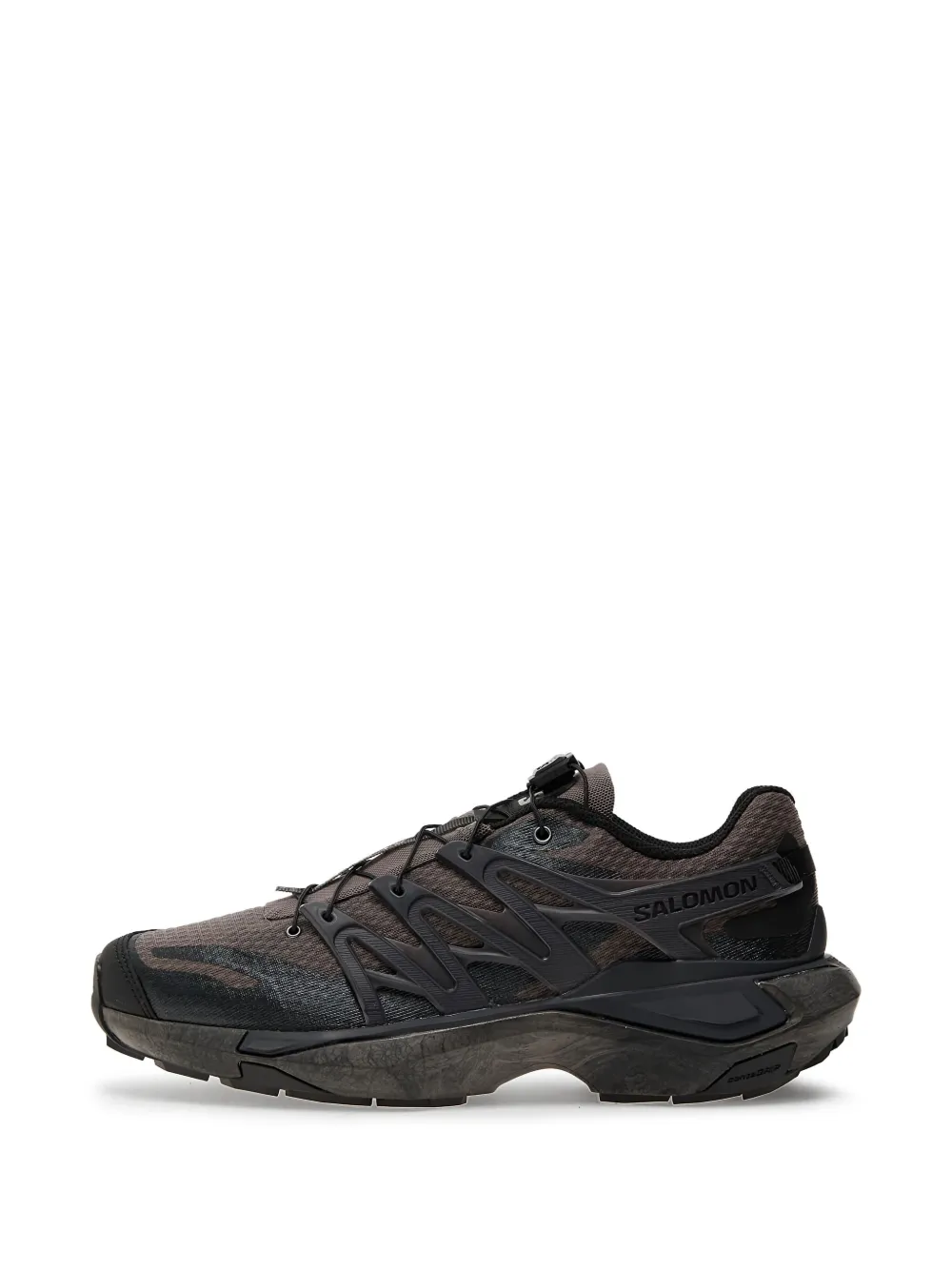 Salomon mesh-panelled sneakers Black
