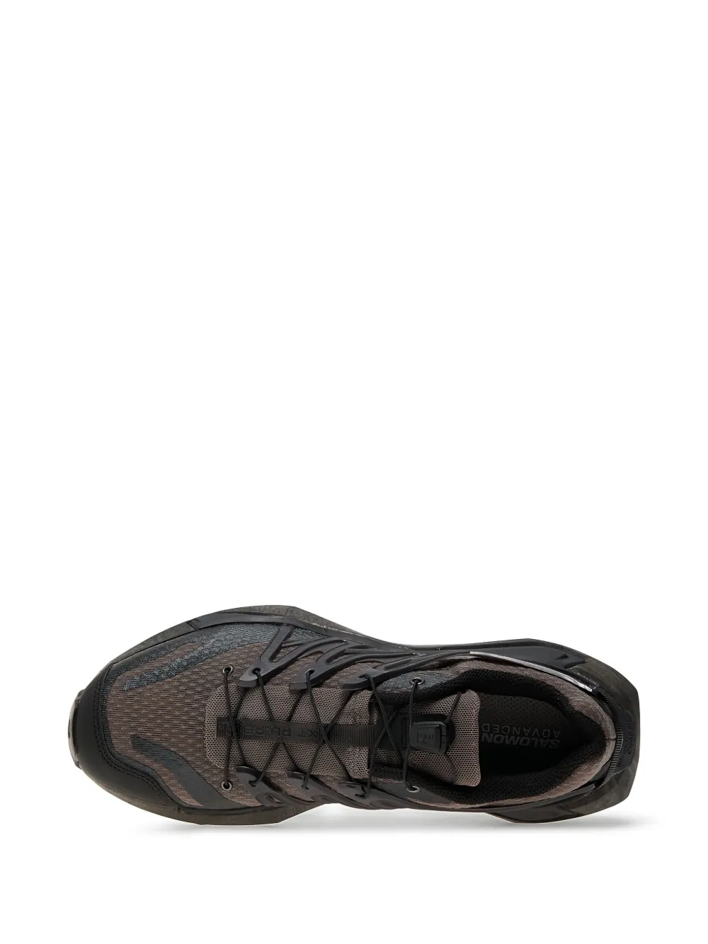 Salomon mesh-panelled sneakers Black