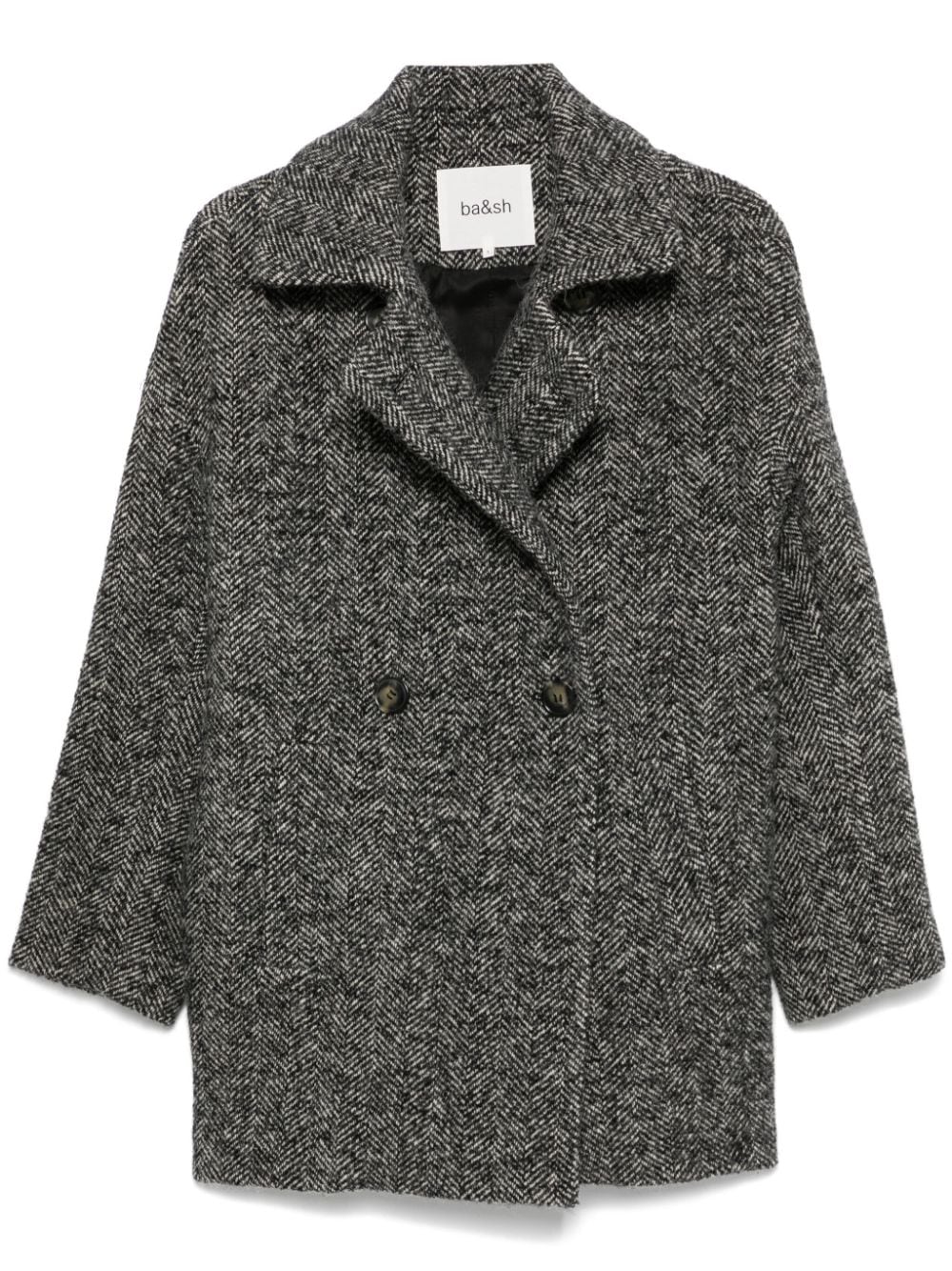 Shop Ba&sh Tolsom Coat In Grey