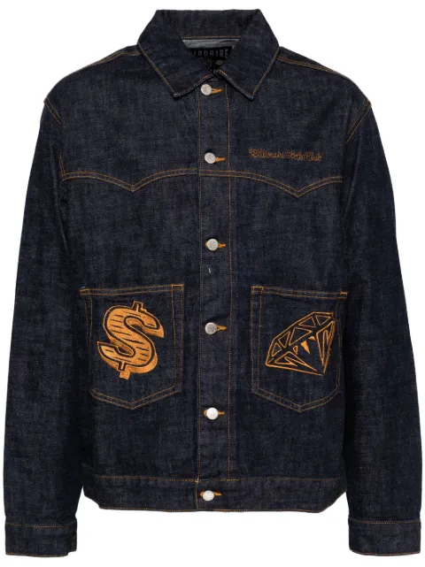 Billionaire Boys Club chamarra de mezclilla bordada