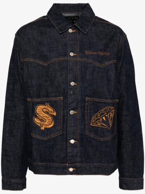 Billionaire Boys Club embroidered denim jacket