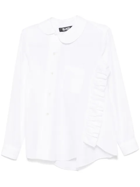 Black Comme Des Garçons asymmetric shirt