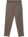 Tagliatore tapered trousers - Brown