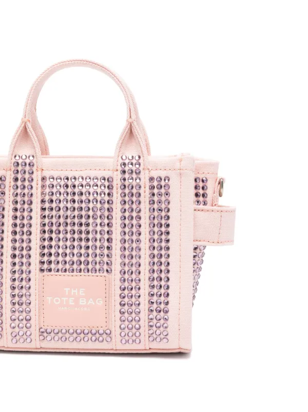 Marc Jacobs The Crystal Canvas Crossbody Tote Bag | Pink