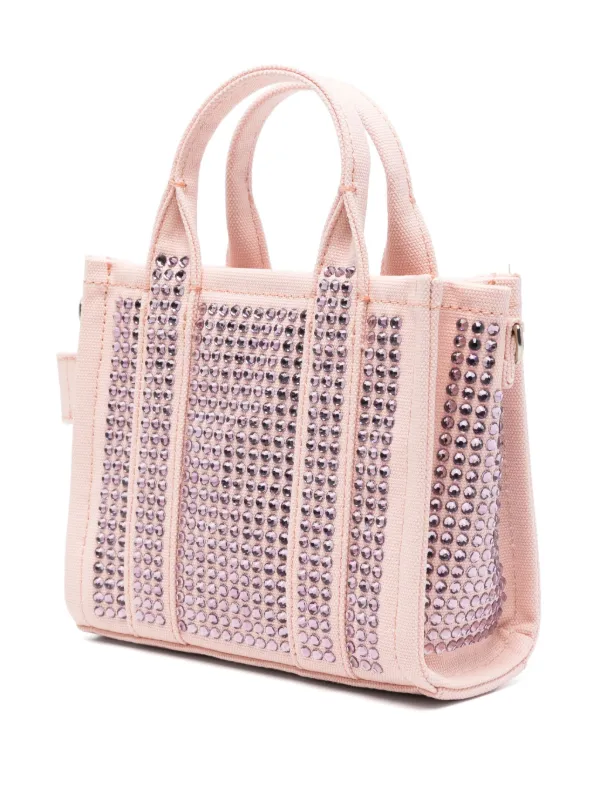 Marc Jacobs The Crystal Canvas Crossbody Tote Bag | Pink