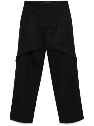 Jil Sander ワイド カーゴパンツ | ブラック | FARFETCH JP
