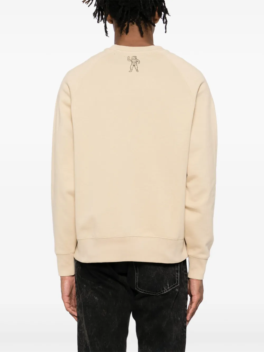 Billionaire Boys Club Sweater met ronde hals en camouflageprint Beige