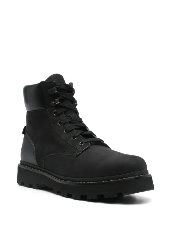 Moncler Peka Trek Ankle Boots | Black | FARFETCH