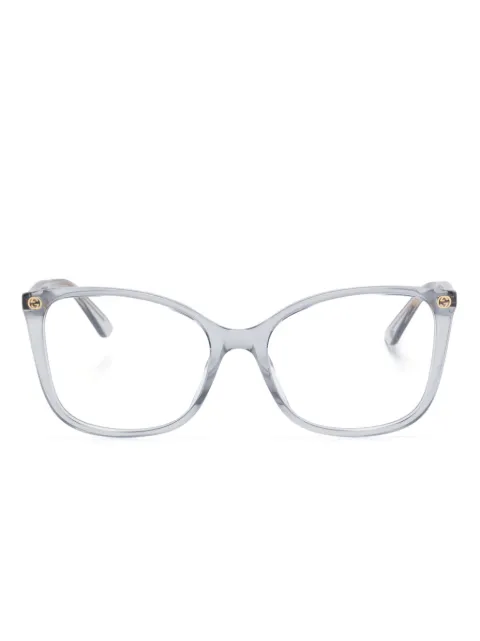 Gucci Eyewear transparent-frame glasses
