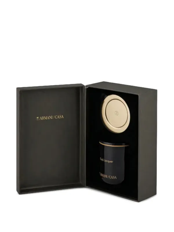 Armani/Casa Pegaso Candle (8 x 8.5cm) | Black | FARFETCH ID